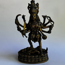 Load image into Gallery viewer, Brass Kali Statue
