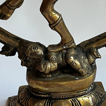 Load image into Gallery viewer, Large Brass Dancing Shiva Statue
