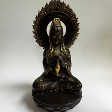 Load image into Gallery viewer, Brass Kuan Yin Statue
