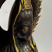 Load image into Gallery viewer, Brass Kuan Yin Statue
