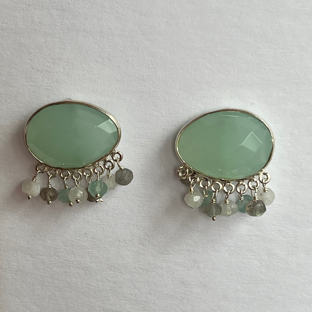 Chalcedony Earrings
