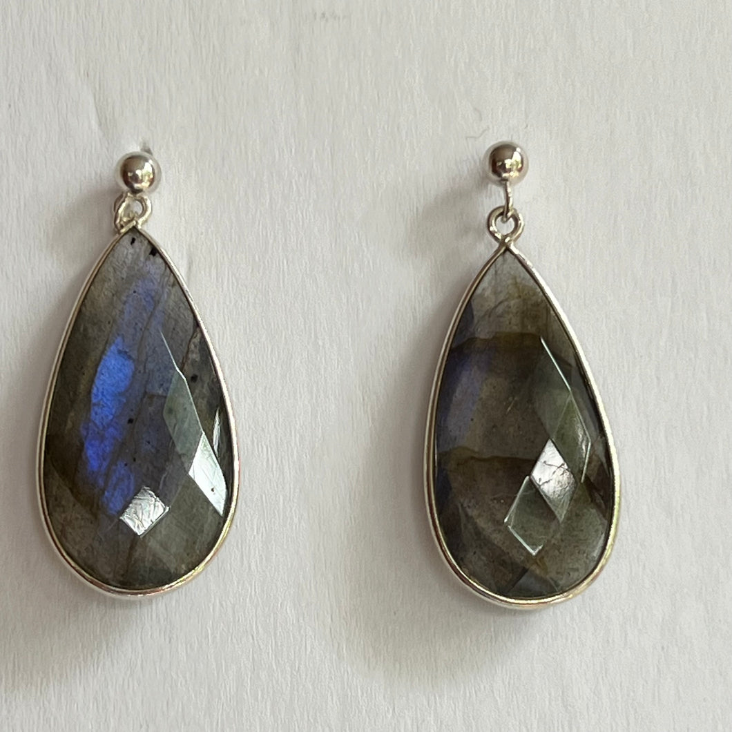 Labradorite Earrings