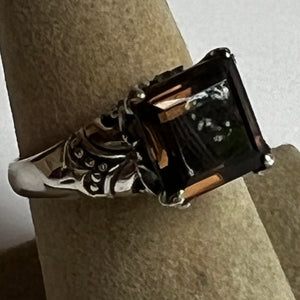 Smoky Topaz Ring