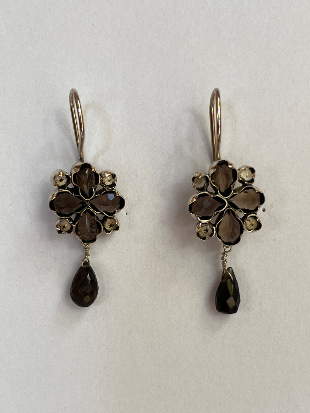 Smoky Topaz Earrings