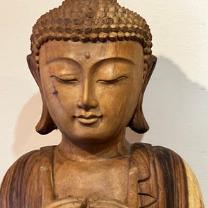 Large Standing Buddha Statue - Vajra (Energy & Strength) Mudra