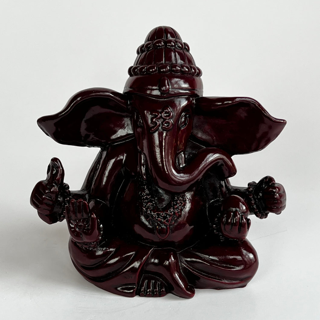 Red Laquered Ganesh