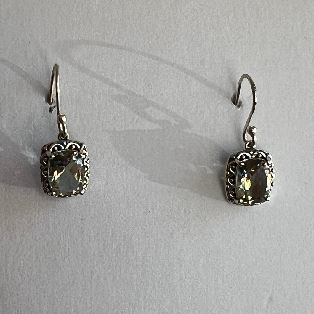 Prasiolite Earrings