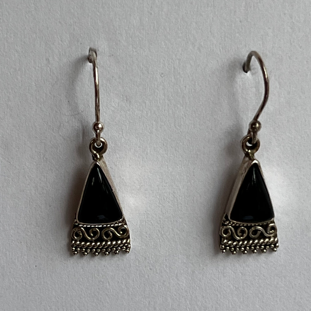 Black Onyx Earrings
