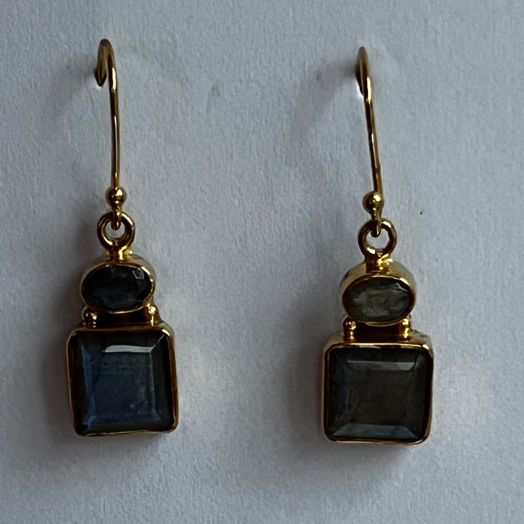 Labradorite Earrings