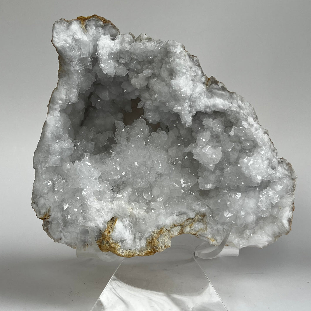 White Chalcedony Geode