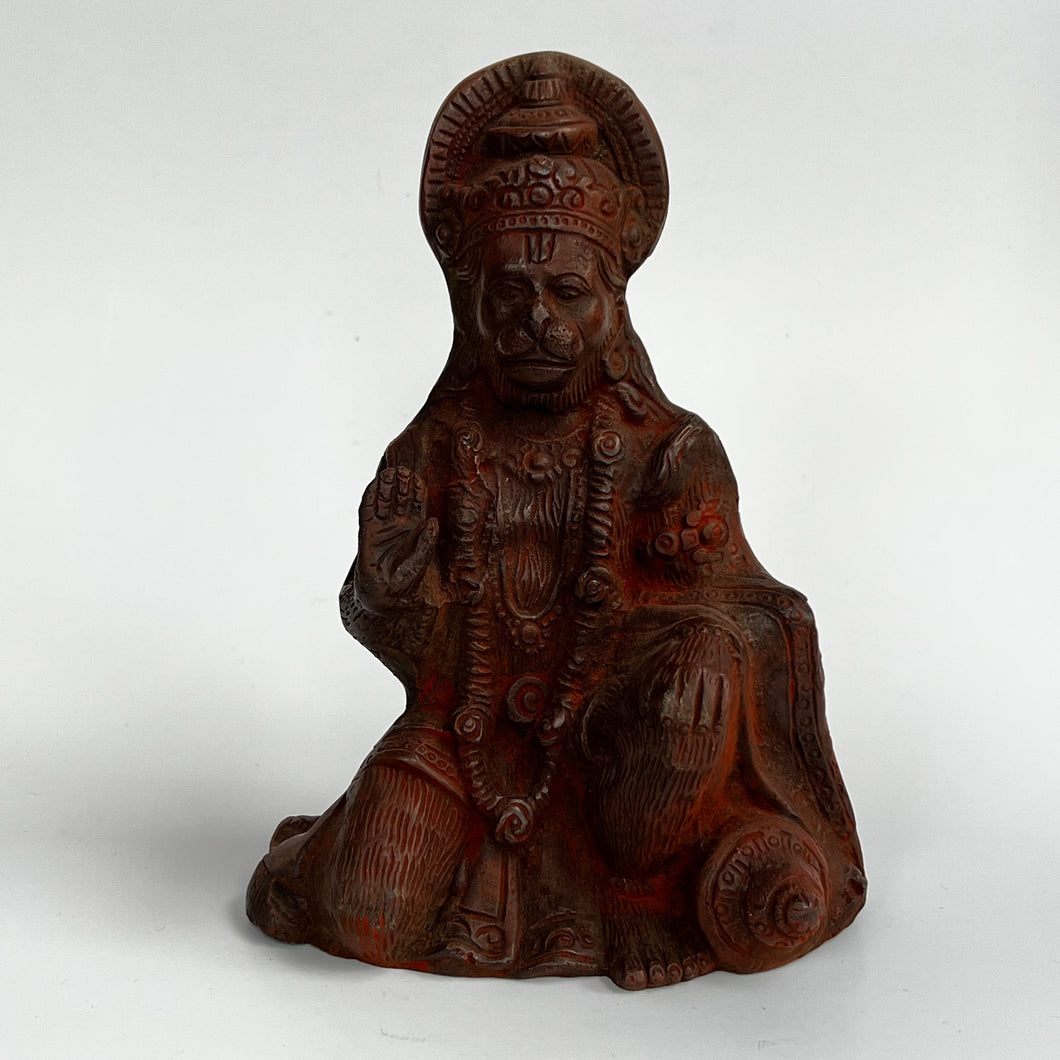 Meditating Hanuman Statue