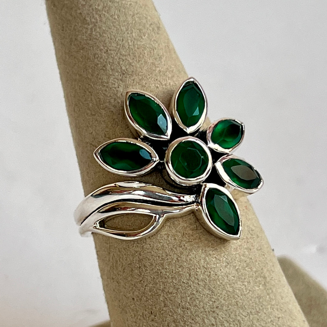 Green Onyx Ring