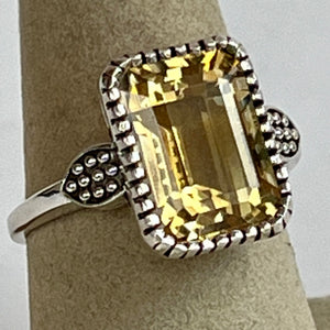 Citrine Ring