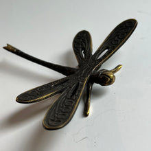 Load image into Gallery viewer, Brass Dragon Fly Statue
