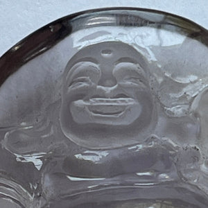 Smoky Quartz Carved Buddha