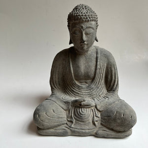 Meditating Stone Buddha