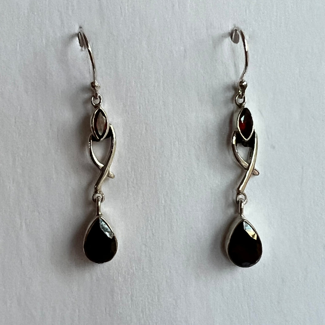 Garnet Earrings