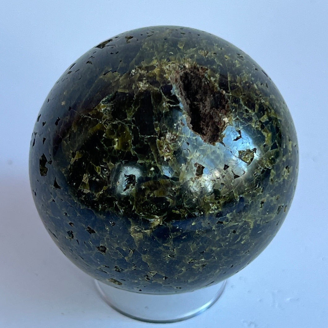Green Tourmaline Sphere