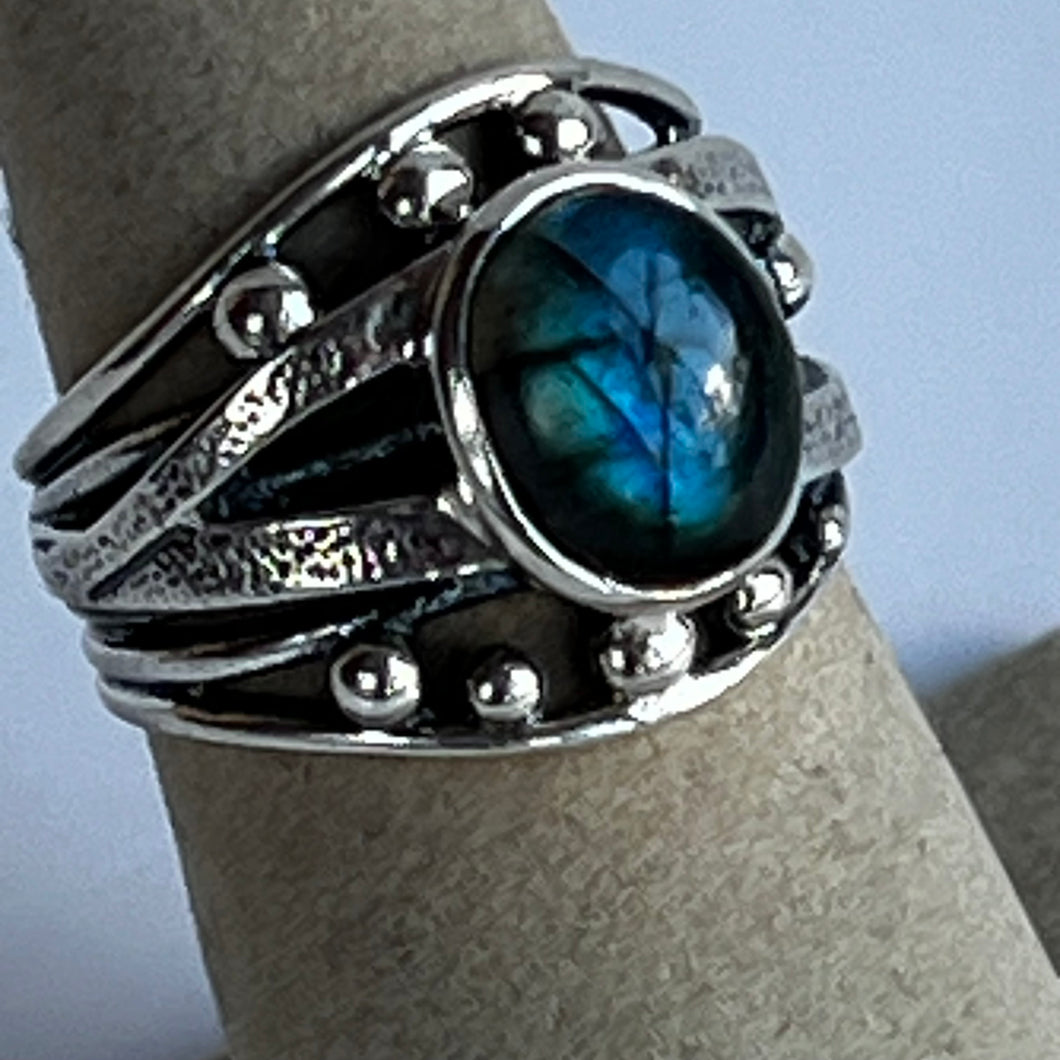 Labradorite Ring