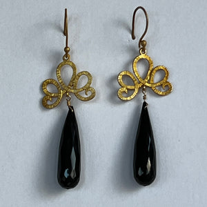 Onyx Drop Earrings