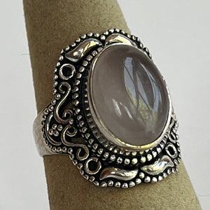 Rose Quartz Ring