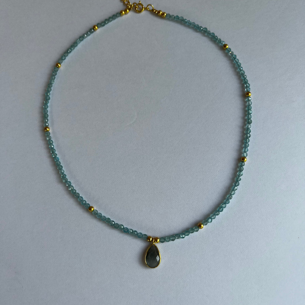 Labradorite & Apatite Necklace