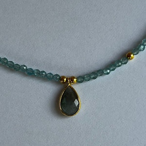 Labradorite & Apatite Necklace