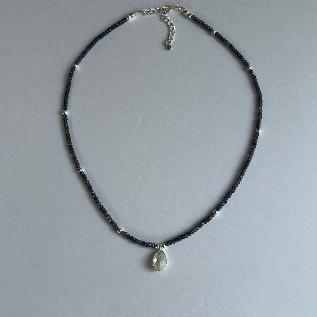 Moonstone & Labradorite Necklace