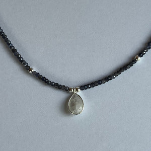 Moonstone & Labradorite Necklace