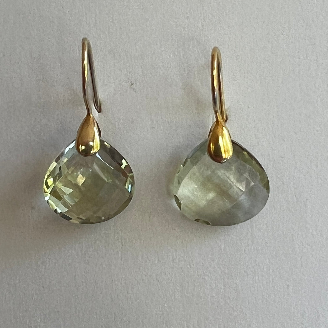 Prasiolite Earrings