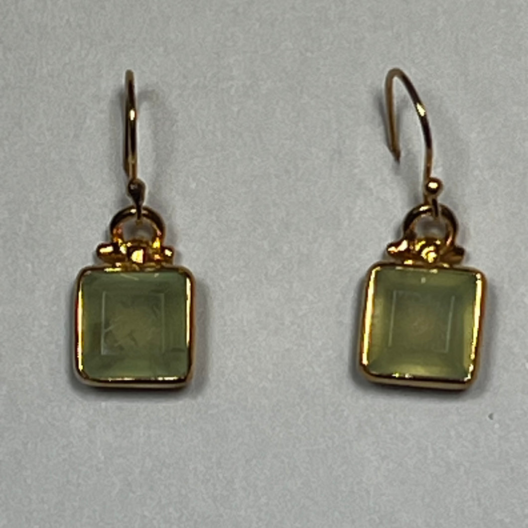 Prehnite Earrings
