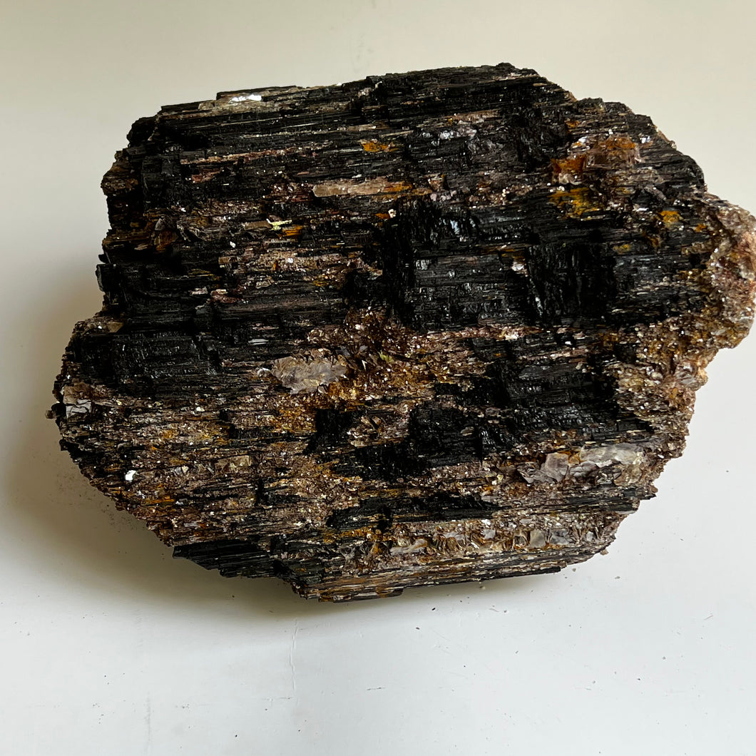 Large Black Tourmaline Specimen