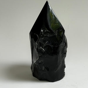 Large Black Obsidian Point