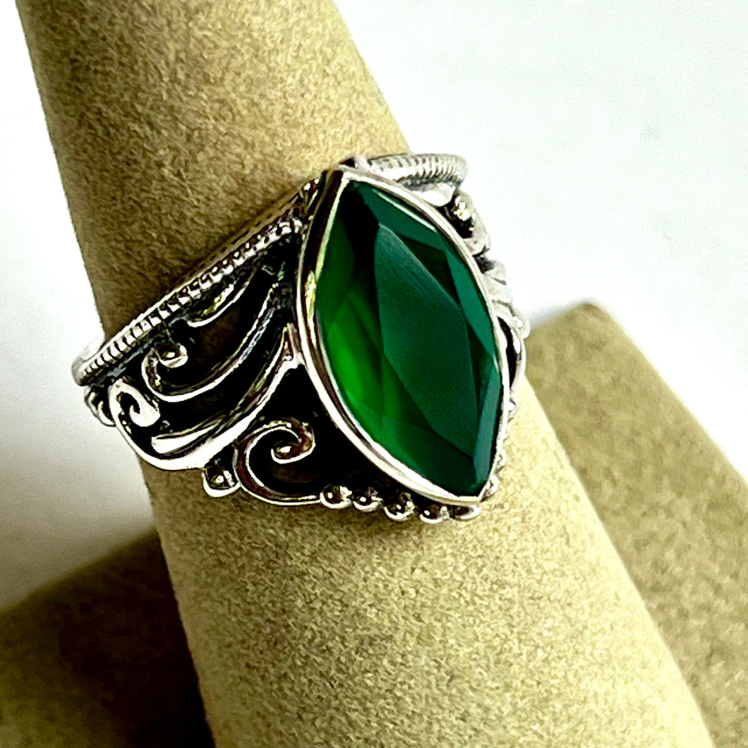 Green Onyx Ring