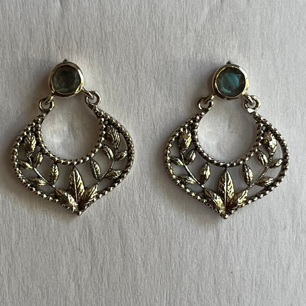 Labradorite Earrings