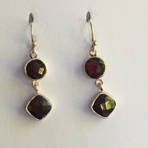 Garnet Earrings