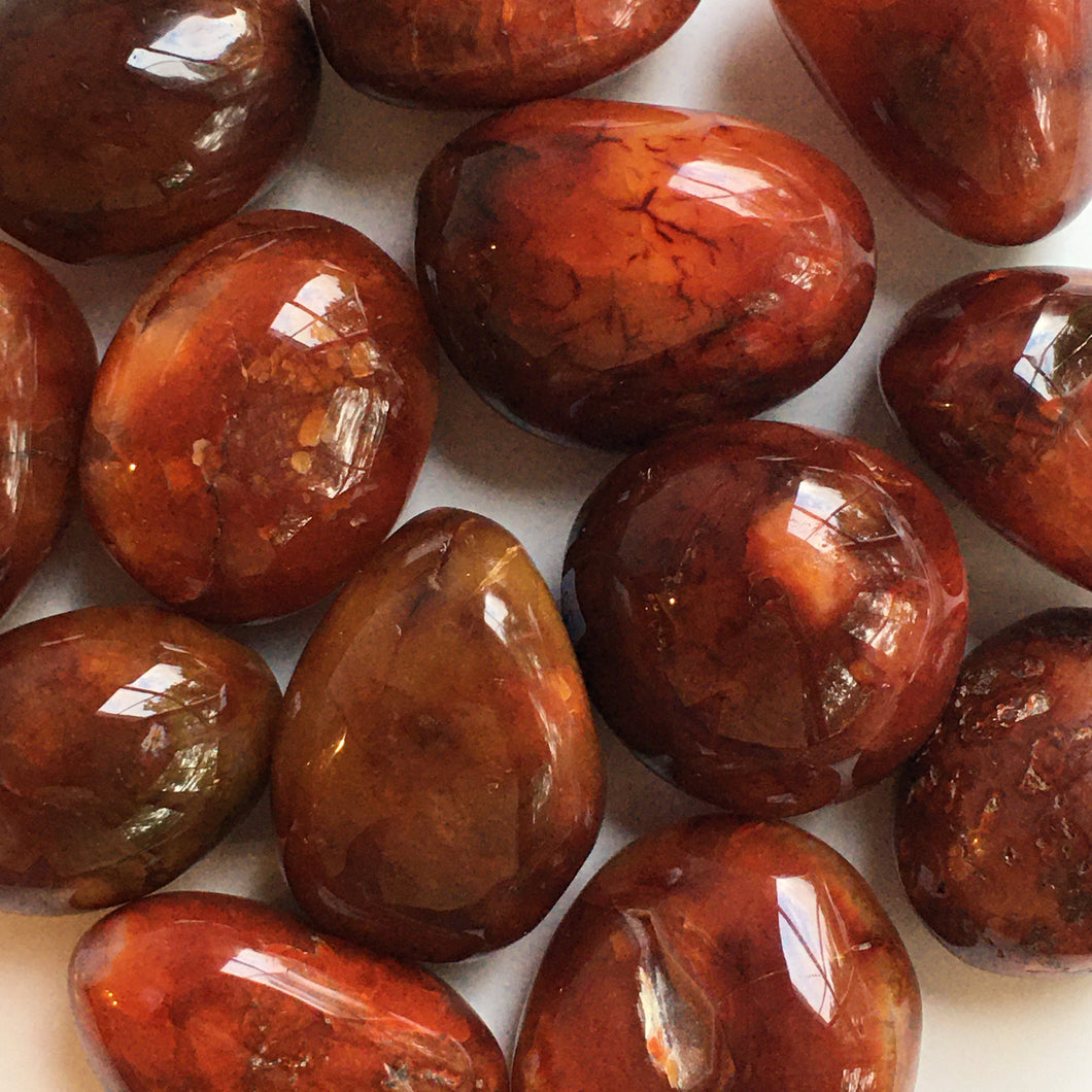 Carnelian Palm Stones