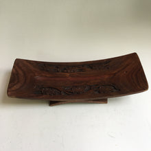 Load image into Gallery viewer, Carved Wood Incense Burner
