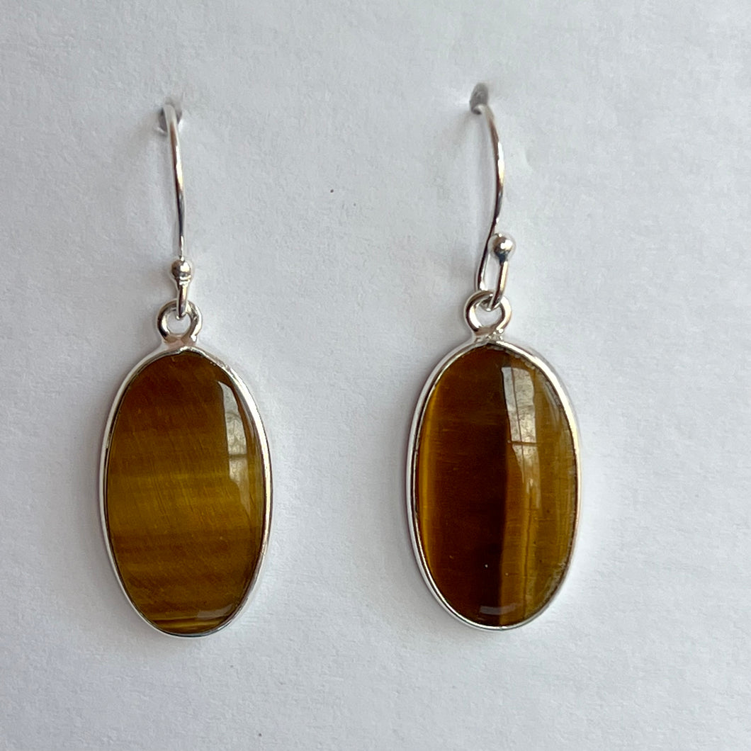 Tigers Eye Earrings