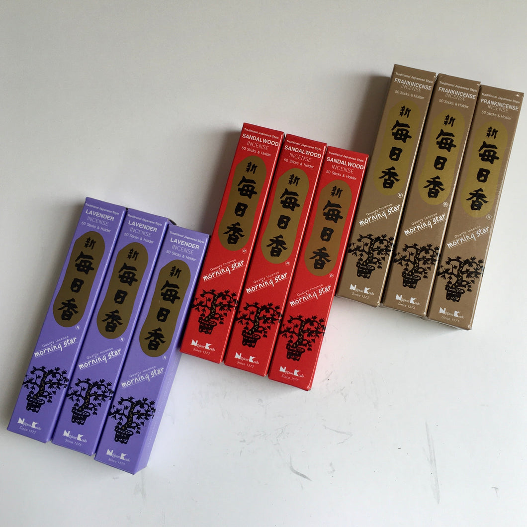 Morning Star Incense - 3 Box Packs