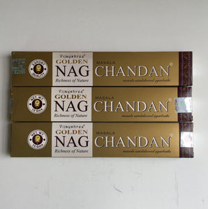 Vijayshree Golden Nag Chandan Incense 3 pack