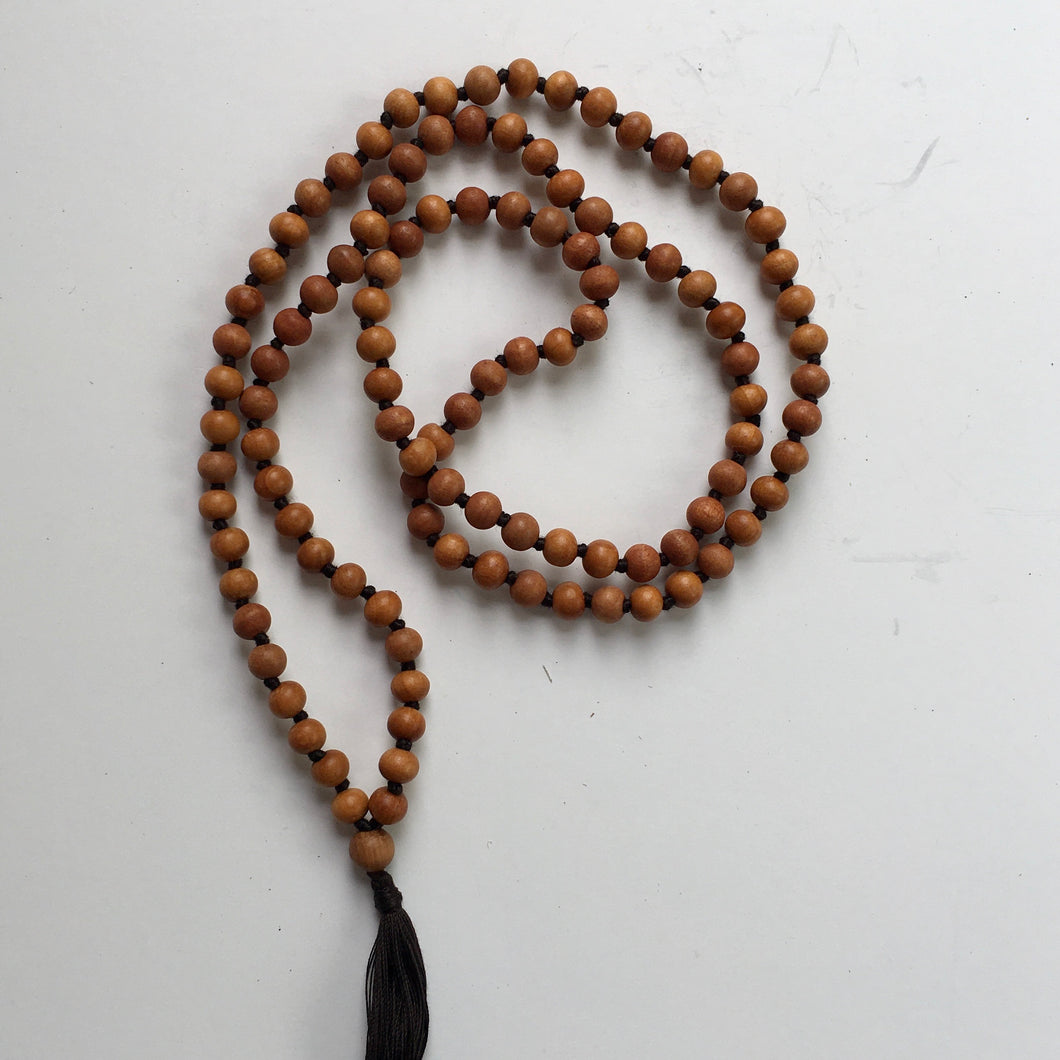 Sandalwood Mala - 108 Beads