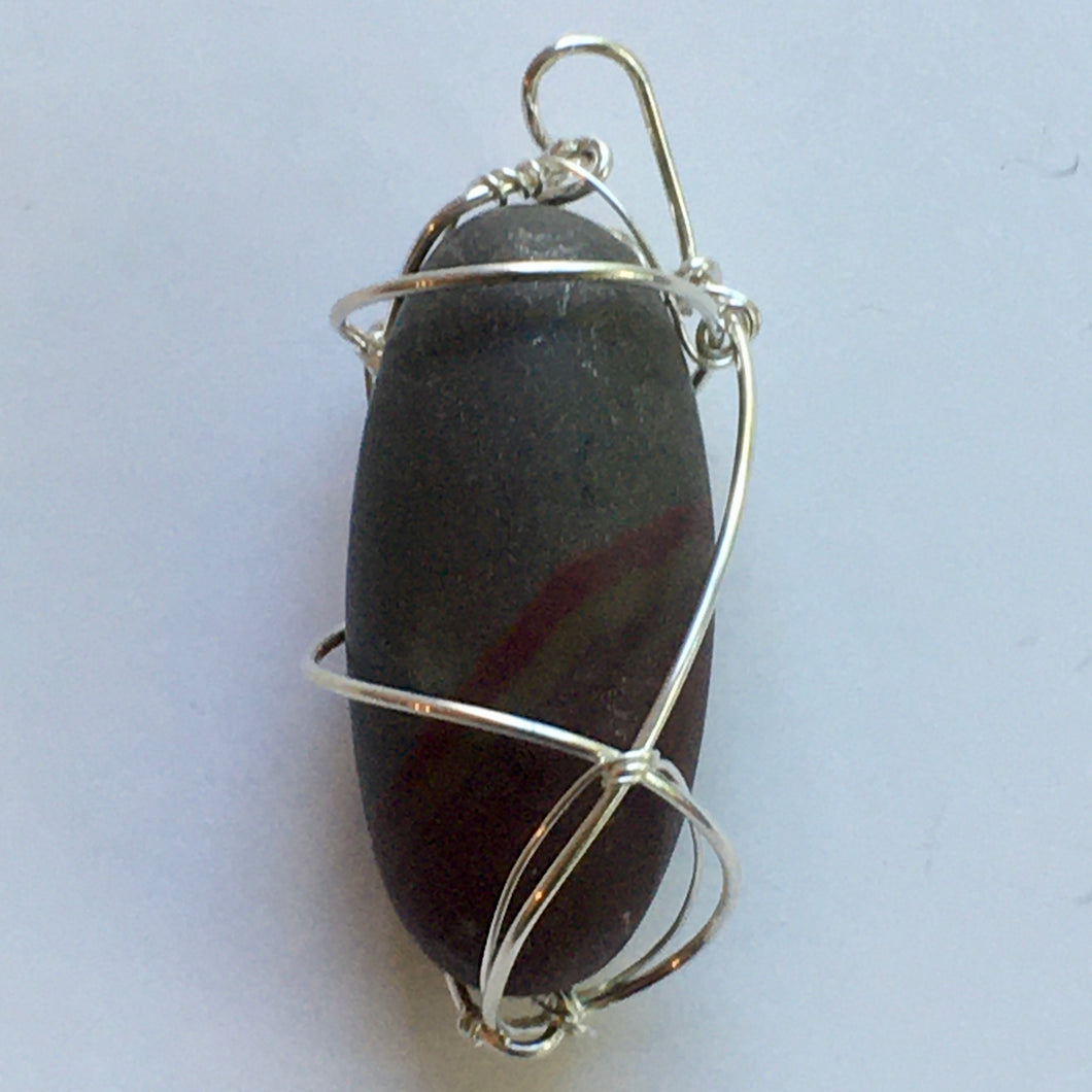 Wrapped Lingam Pendant