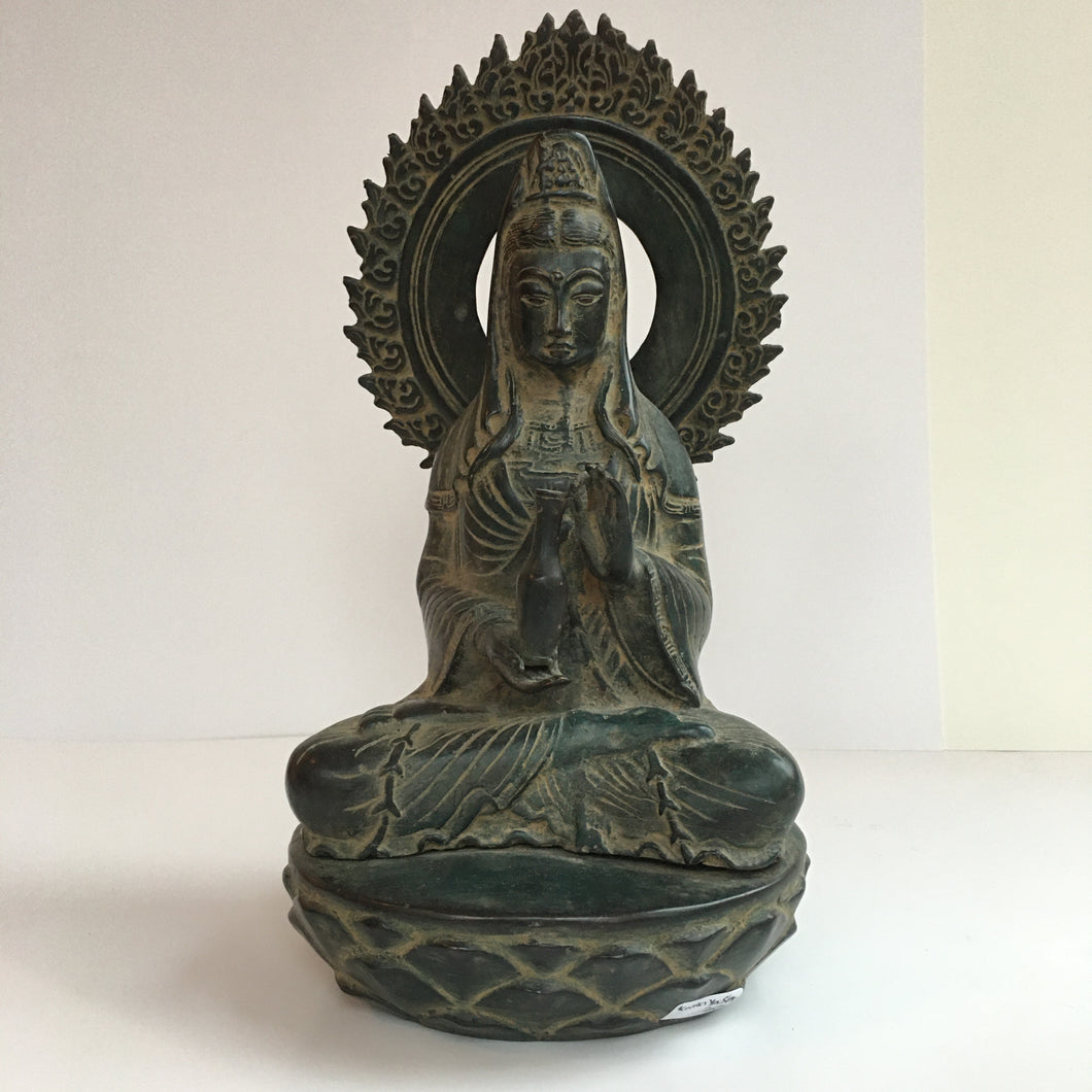 Bronze Seated Kuan Yin