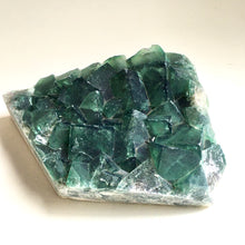 Load image into Gallery viewer, Green Fluorite Cluster on Matrix
