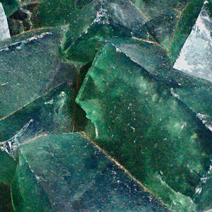 Green Fluorite Cluster on Matrix